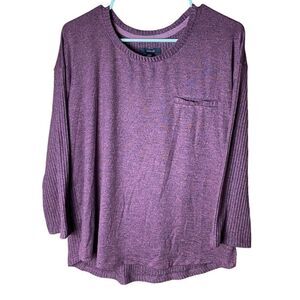 Midnight Purple Maroon Wm’s Sz Med Soft Comfy Shirt
